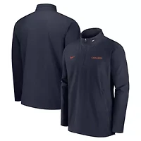 NCAA Nike Virginia Cavaliers 2024 Sideline Coach Quarter-Zip Hoodie Jacket