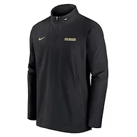 NCAA Nike Colorado Buffaloes 2024 Sideline Coach Quarter-Zip Hoodie Jacket