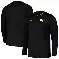 NCAA Nike Wake Forest Demon Deacons Coaches Quarter-Zip Jacket