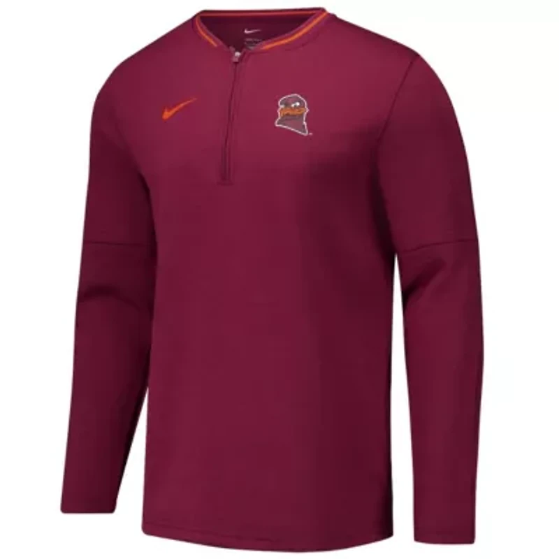NCAA Nike Virginia Tech Hokies Coaches Quarter-Zip Jacket