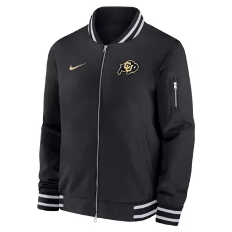 NCAA Nike Colorado Buffaloes Full-Zip Bomber Jacket
