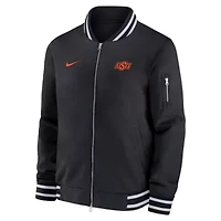 NCAA Nike Oklahoma State Cowboys Full-Zip Bomber Jacket
