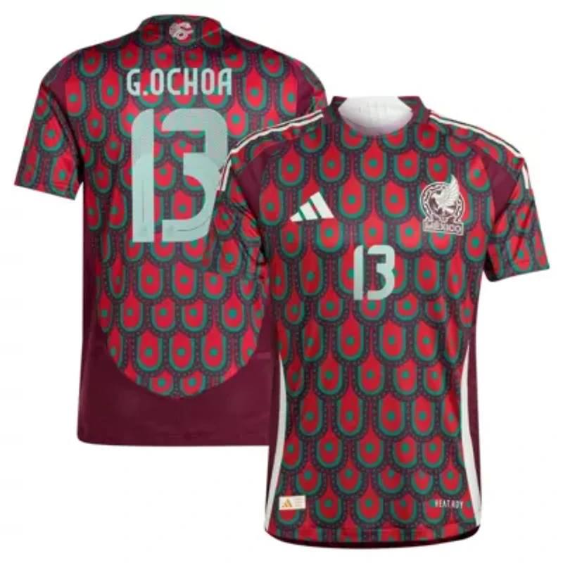 Soccer National Teams Guillermo Ochoa Mexico Team 2024 Home Authentic Player Jersey