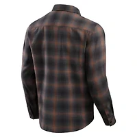 MLB Detroit Tigers Classic Flannel Long Sleeve Button-Up Shirt