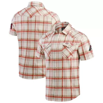 MLB Arizona Diamondbacks Plaid Full-Snap Shirt