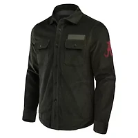 Alabama Crimson Tide NCAA Corduroy Full-Button Shacket