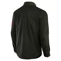 NCAA Oklahoma Sooners Corduroy Full-Button Shacket
