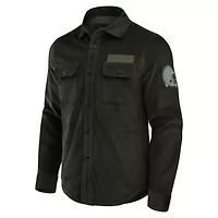 NCAA Ohio State Buckeyes Corduroy Full-Button Shacket