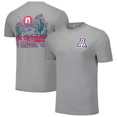NCAA Unisex Arizona Wildcats Hyper Local Cactus Sketch Scene T-Shirt