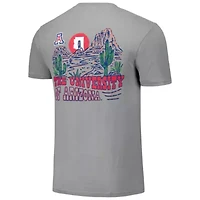 NCAA Unisex Arizona Wildcats Hyper Local Cactus Sketch Scene T-Shirt