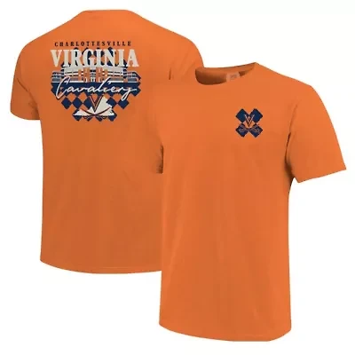 NCAA Unisex Virginia Cavaliers Hyper Local Stadium Checkerboard T-Shirt