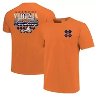 NCAA Unisex Virginia Cavaliers Hyper Local Stadium Checkerboard T-Shirt