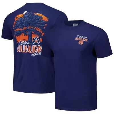 NCAA Unisex Auburn Tigers Hyper Local Sunset Oaks T-Shirt