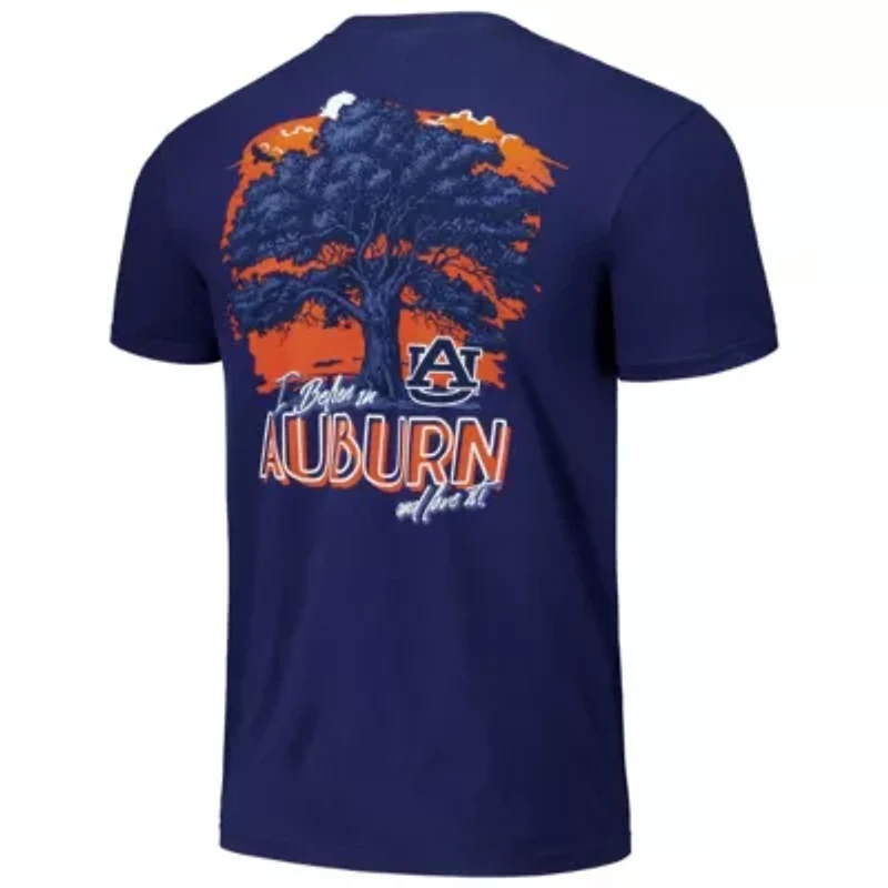 NCAA Unisex Auburn Tigers Hyper Local Sunset Oaks T-Shirt