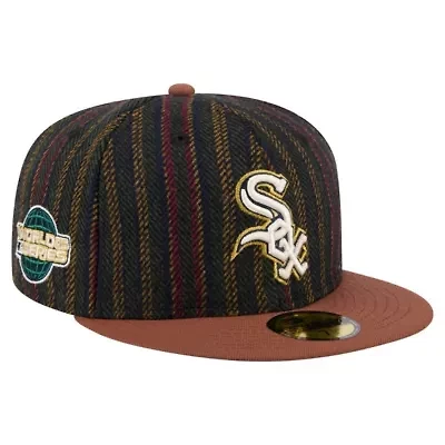 Chicago White Sox MLB Vintage Herringbone 59FIFTY Fitted Hat