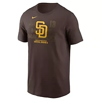 MLB Nike Manny Machado San Diego Padres 2024 World Tour Seoul Series Player Name & Number Event Stack T-Shirt