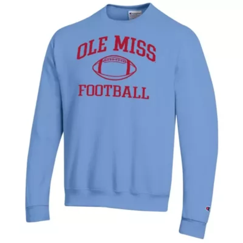NCAA Powder Ole Miss Rebels Football Icon Pullover Sweatshirt