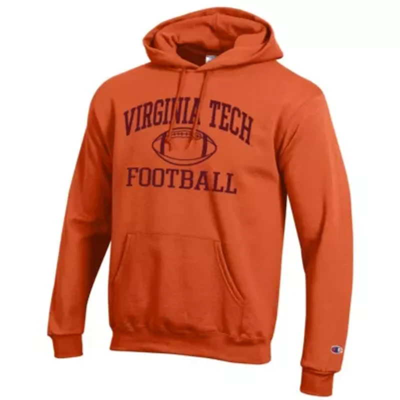 NCAA Virginia Tech Hokies Football Icon Pullover Hoodie