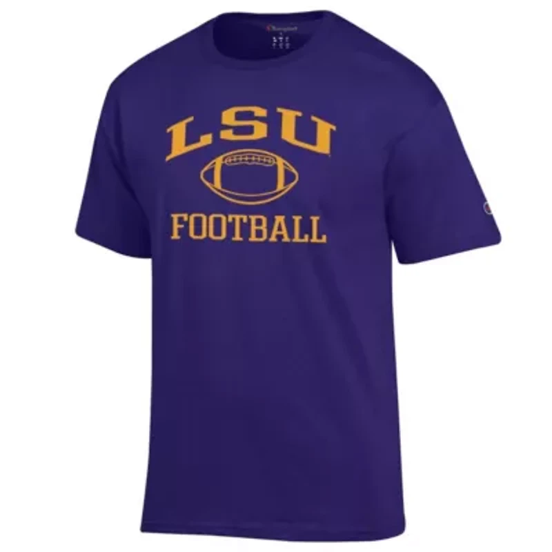 NCAA LSU Tigers Football Icon T-Shirt