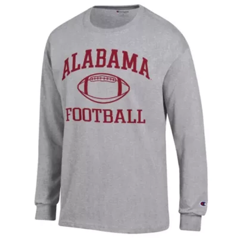 Alabama Crimson Tide NCAA Football Icon Long Sleeve T-Shirt
