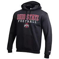 NCAA Ohio State Buckeyes Football Stack Pullover Hoodie