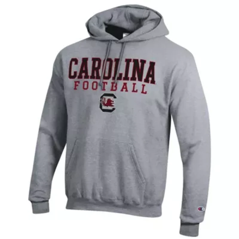 NCAA South Carolina Gamecocks Football Stack Pullover Hoodie