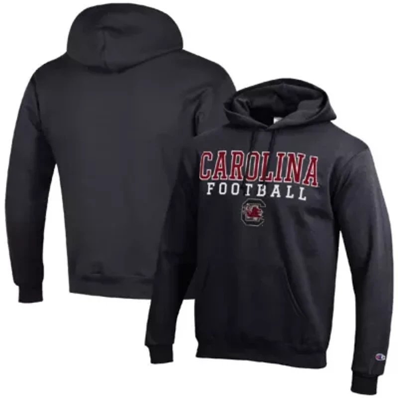 NCAA South Carolina Gamecocks Football Stack Pullover Hoodie