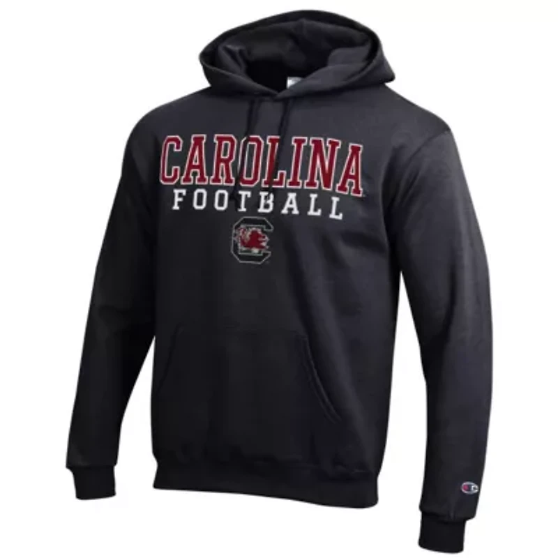 NCAA South Carolina Gamecocks Football Stack Pullover Hoodie