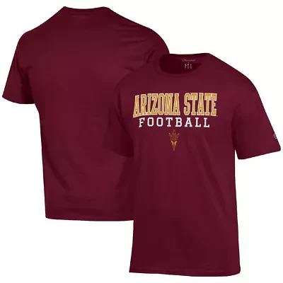 NCAA Arizona State Sun Devils Football Stack T-Shirt