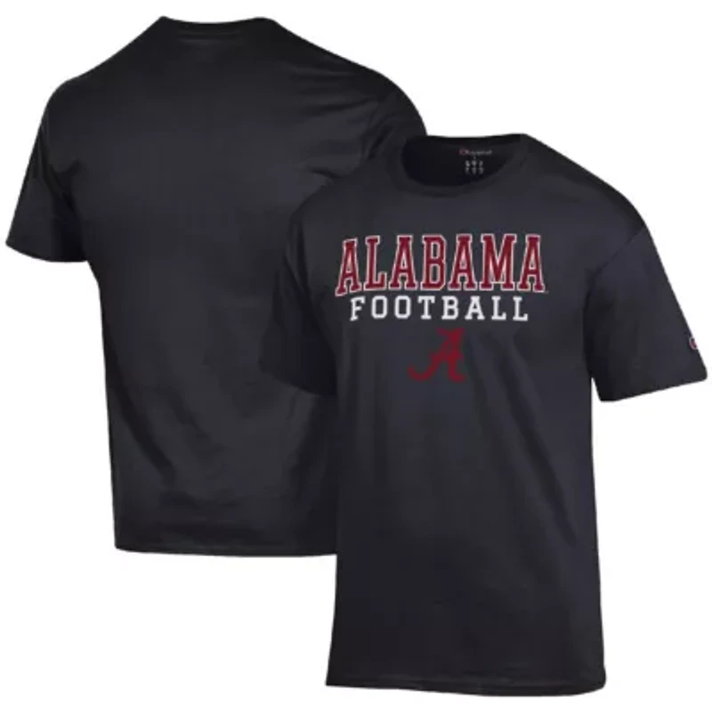 Alabama Crimson Tide NCAA Football Stack T-Shirt