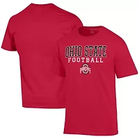 NCAA Ohio State Buckeyes Football Stack T-Shirt