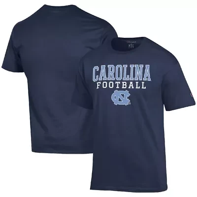 NCAA North Carolina Tar Heels Football Stack T-Shirt