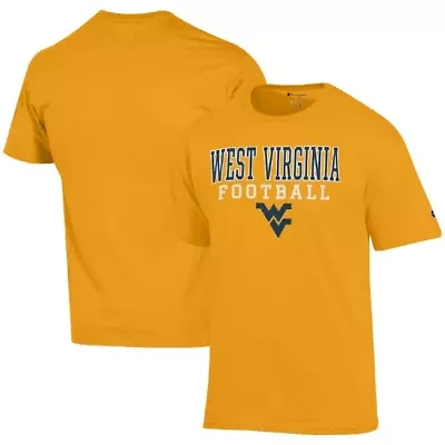 NCAA West Virginia Mountaineers Football Stack T-Shirt