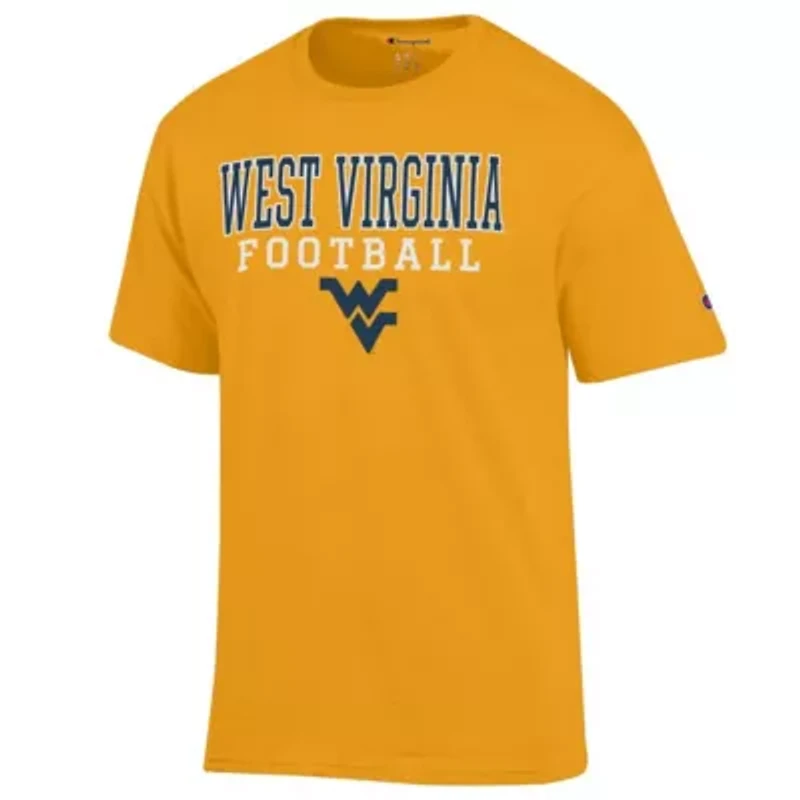 NCAA West Virginia Mountaineers Football Stack T-Shirt