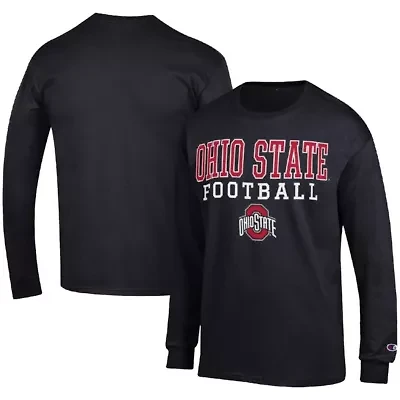 NCAA Ohio State Buckeyes Football Stack Long Sleeve T-Shirt