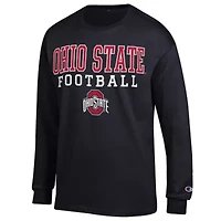 NCAA Ohio State Buckeyes Football Stack Long Sleeve T-Shirt