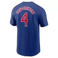 MLB Nike Pete Crow-Armstrong Chicago Cubs Fuse Name & Number T-Shirt