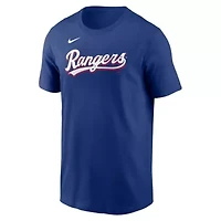 MLB Nike Evan Carter Texas Rangers Fuse Name & Number T-Shirt