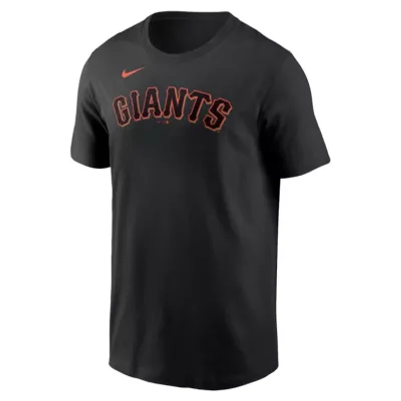 MLB Nike Kyle Harrison San Francisco Giants Fuse Name & Number T-Shirt