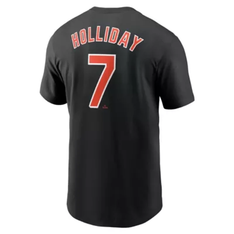 MLB Nike Jackson Holliday Baltimore Orioles Fuse Name & Number T-Shirt