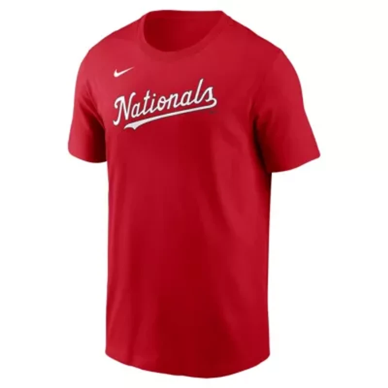 MLB Nike James Wood Washington Nationals Fuse Name & Number T-Shirt