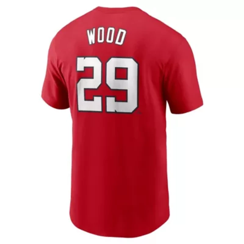 MLB Nike James Wood Washington Nationals Fuse Name & Number T-Shirt