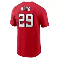 MLB Nike James Wood Washington Nationals Fuse Name & Number T-Shirt