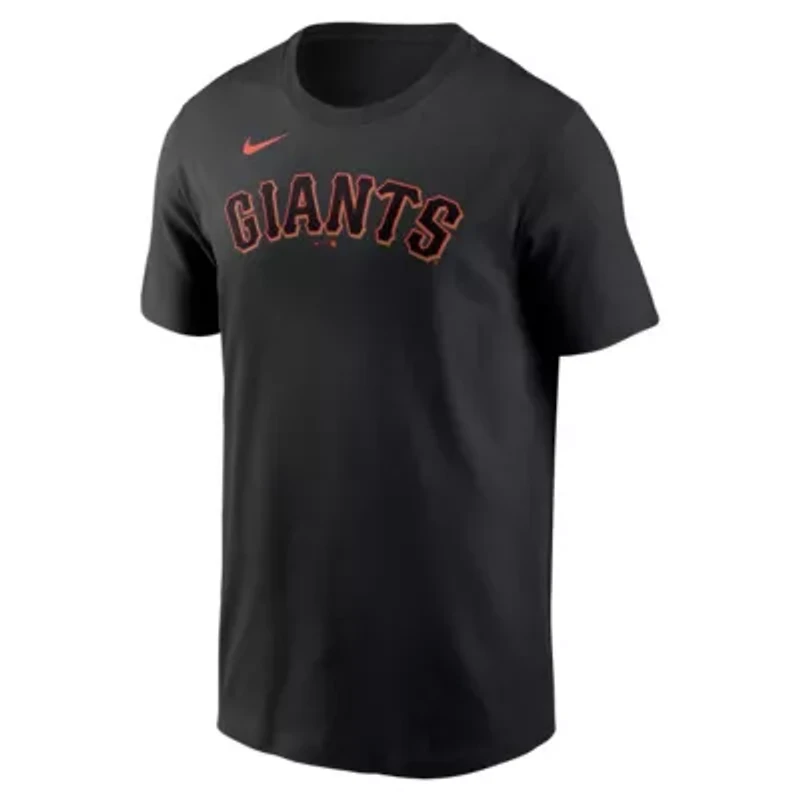 MLB Nike Keaton Winn San Francisco Giants Fuse Name & Number T-Shirt
