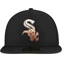 Chicago White Sox MLB Dune Gradient Side Patch 59FIFTY Fitted Hat