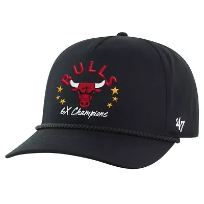 NBA Chicago Bulls Champs Global Star Hitch Adjustable Hat