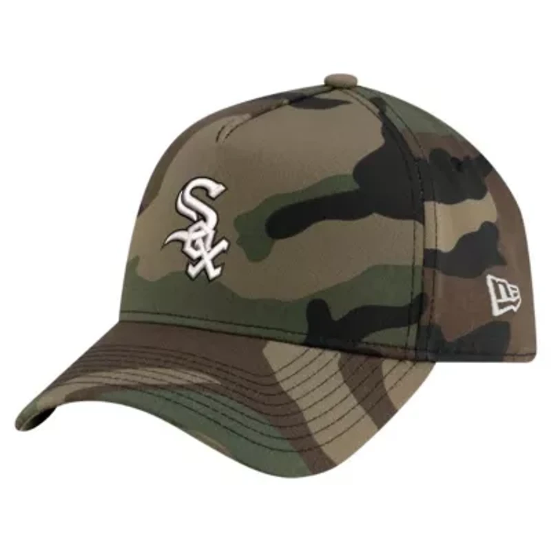 Chicago White Sox MLB Chicago Sox Woodland Team Pop 9FORTY A-Frame Adjustable Hat