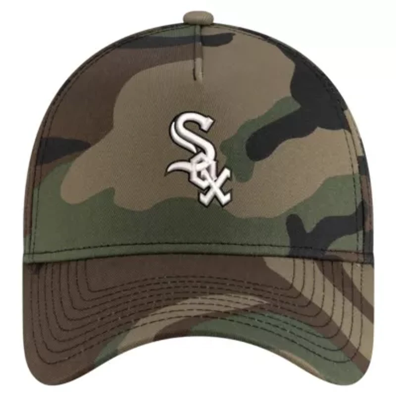 Chicago White Sox MLB Chicago Sox Woodland Team Pop 9FORTY A-Frame Adjustable Hat