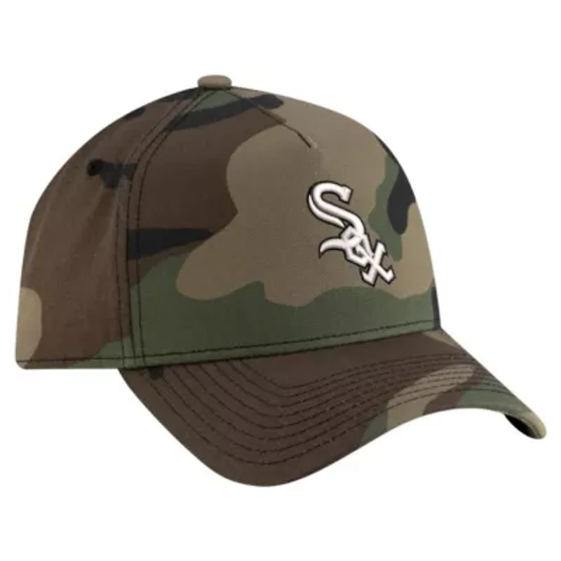 Chicago White Sox MLB Chicago Sox Woodland Team Pop 9FORTY A-Frame Adjustable Hat