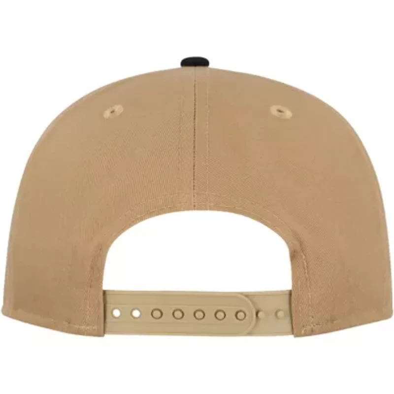 MLB Khaki/Black New York Yankees Golfer Snapback Hat